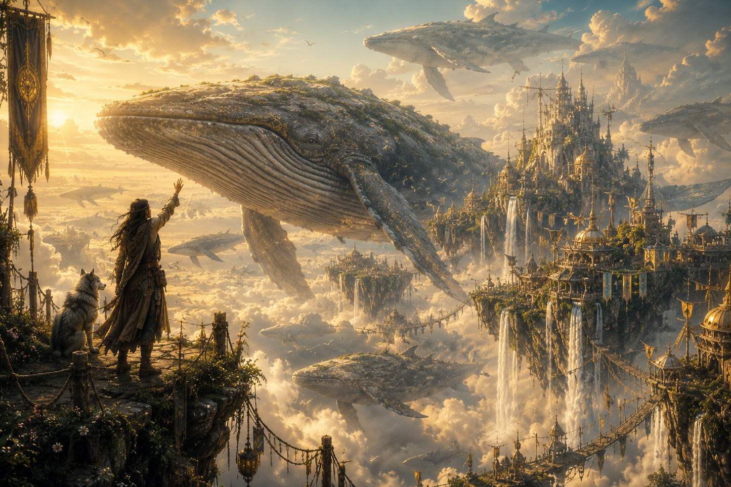 The Migration of Aetheris | Fine Art Poster