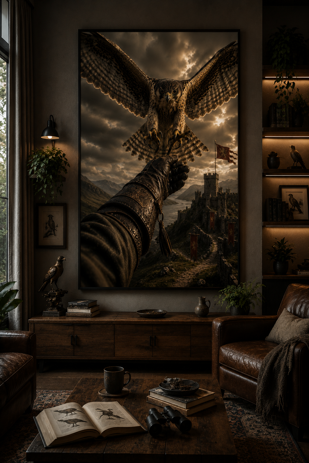 The Return | Fine Art Poster | Falconer & Falcon