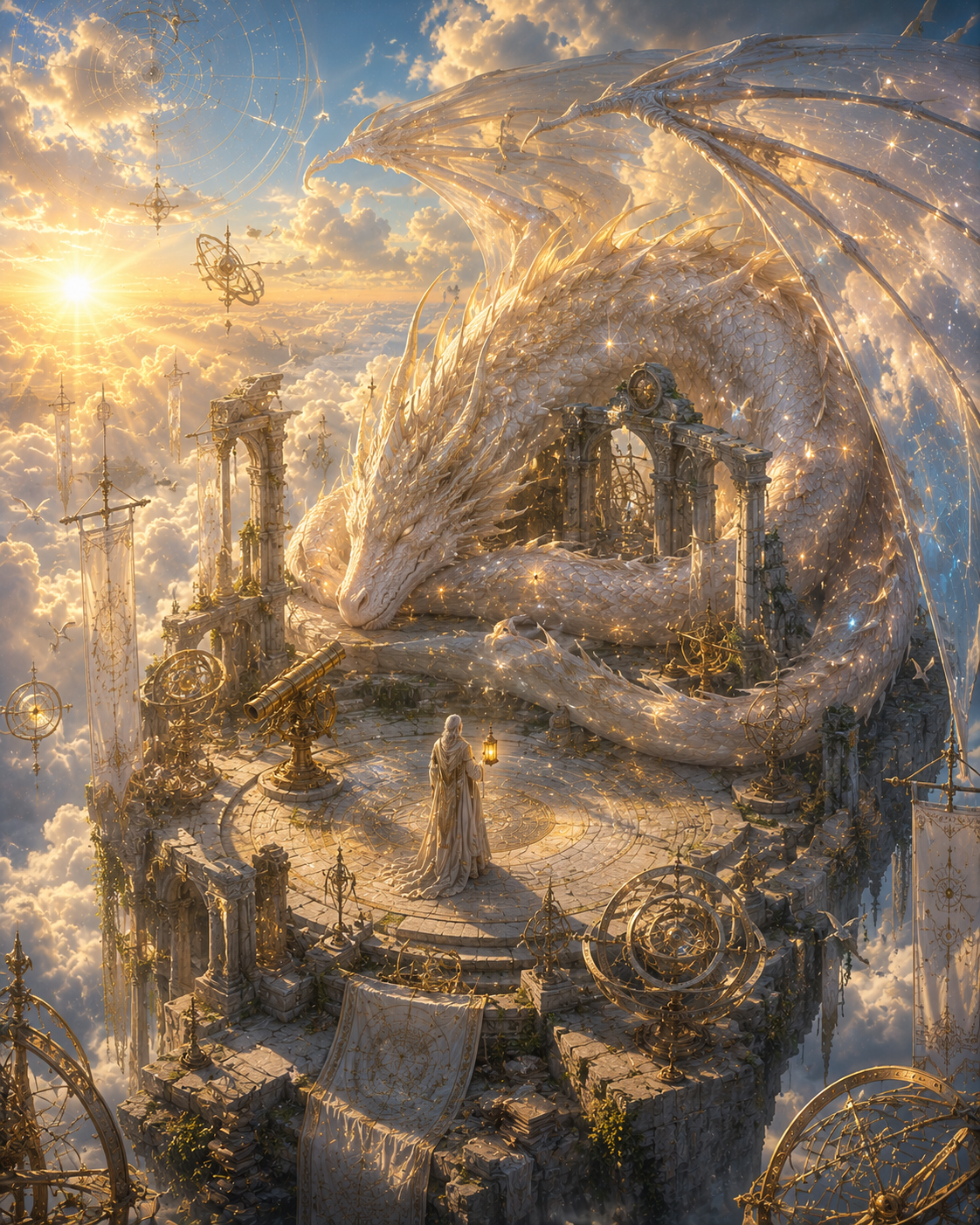 The Shrine of Aetheris | Fine Art Poster