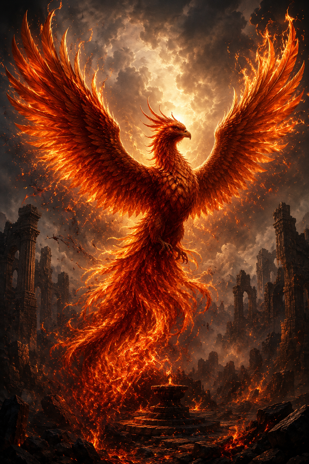 Ascension | Fine Art Poster | Phoenix Rising
