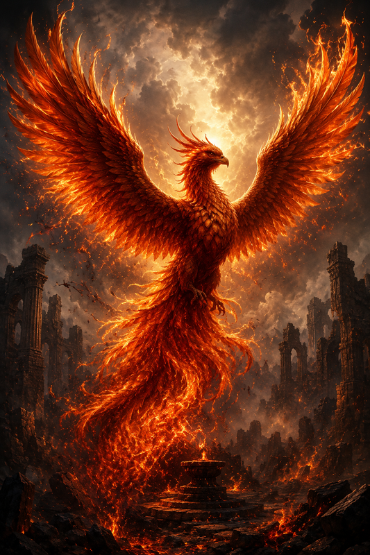 Ascension | Fine Art Poster | Phoenix Rising