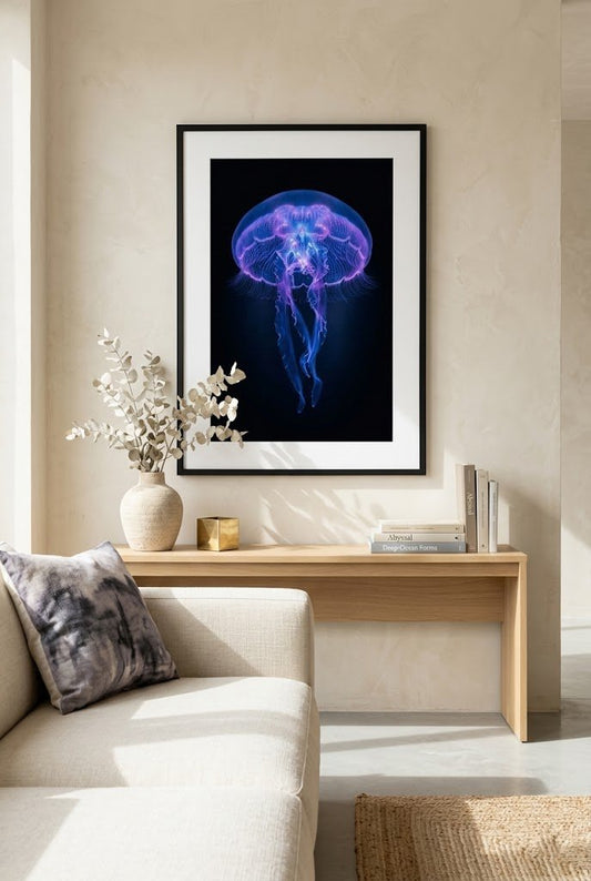 Bioluminescence | Fine Art Print | Jellyfish Portrait