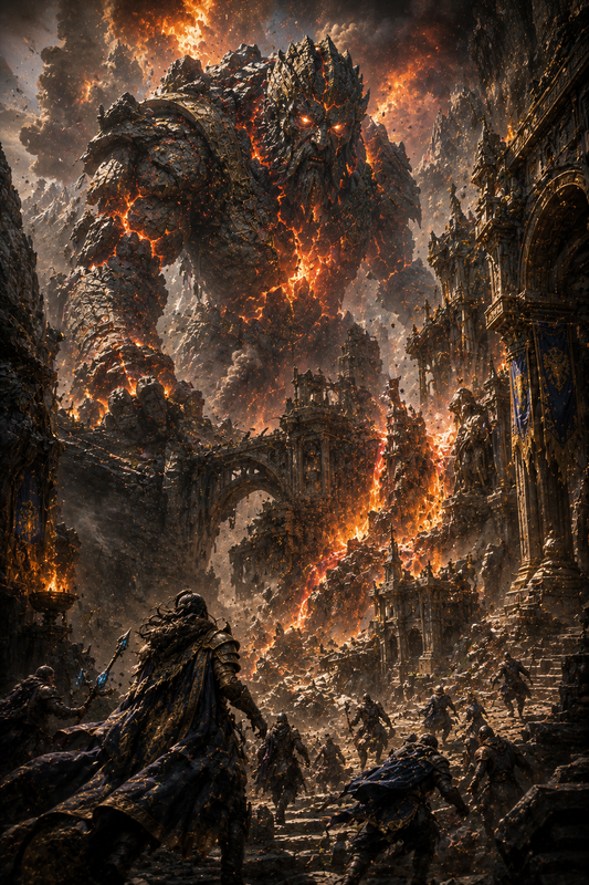 The Awakening of Kharos | Fine Art Poster