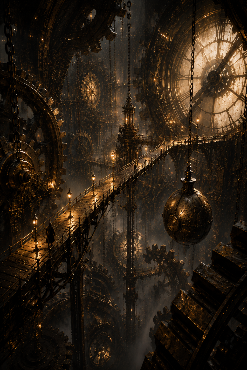 The Clockwork Depths of Orenth | Fine Art Poster