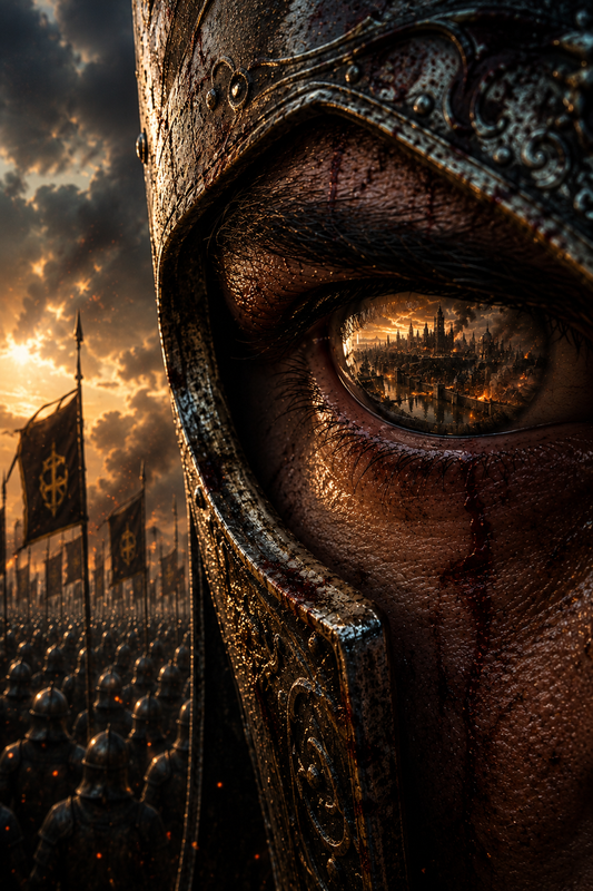 The Conqueror's Gaze | Fine Art Poster