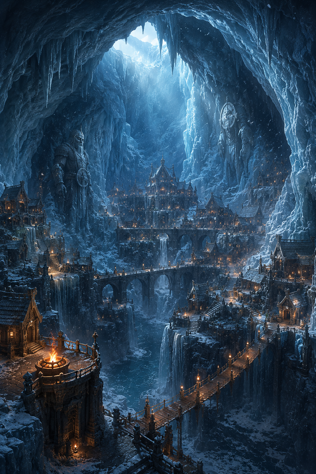 The Frozen Hollow of Skeldir | Fine Art Poster
