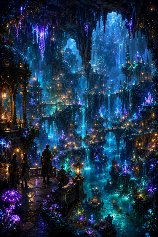 The Hidden Realm of Nytherra | Fine Art Poster