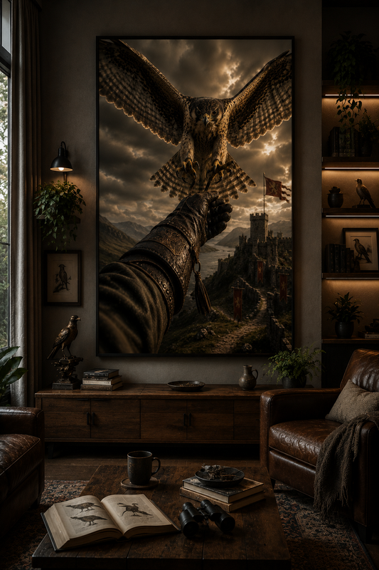 The Return | Fine Art Poster | Falconer & Falcon