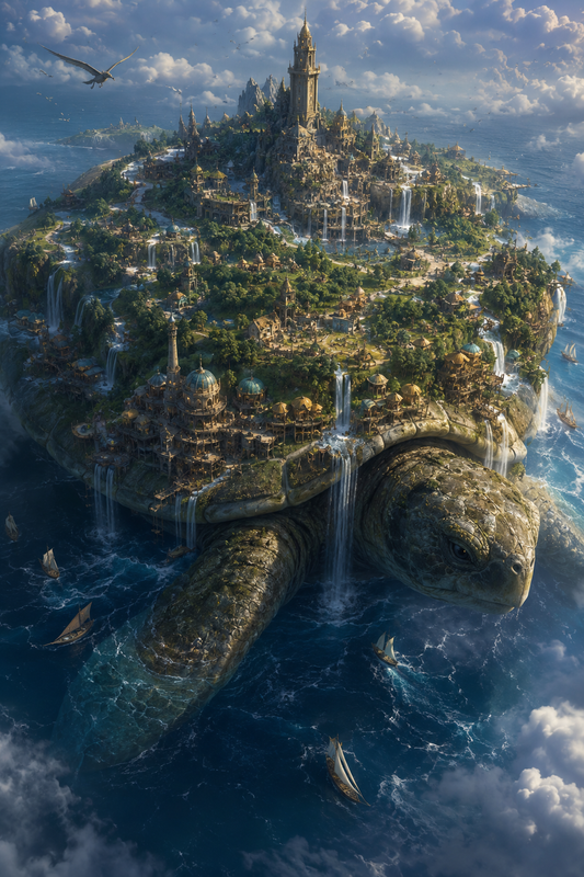 The Wandering Realm of Torthalas | Fine Art Poster