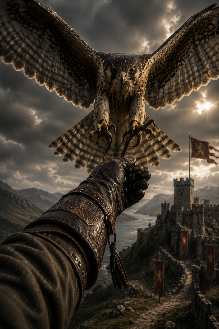 The Return | Fine Art Poster | Falconer & Falcon