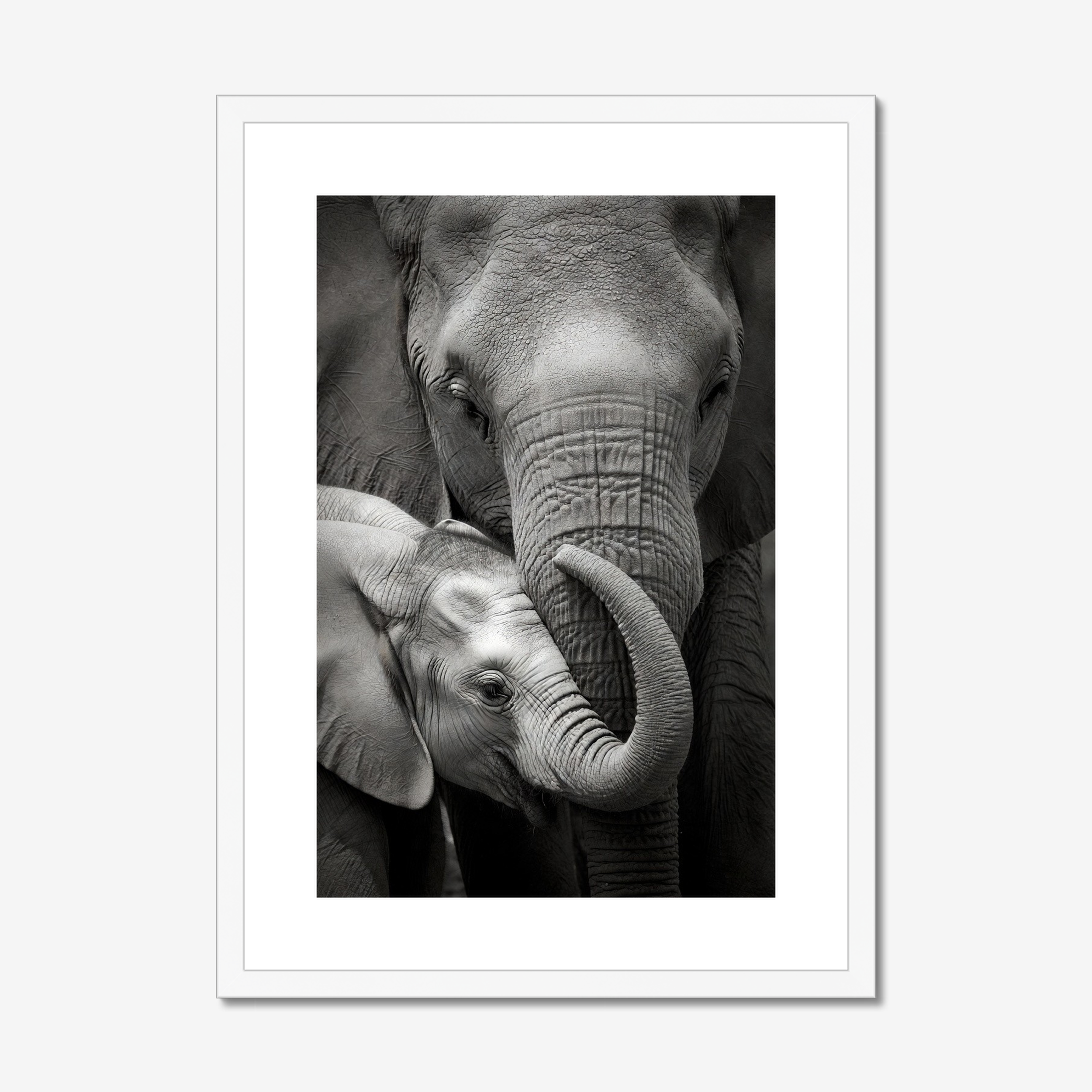 Inheritance - Framed Elephant Fine Art Print